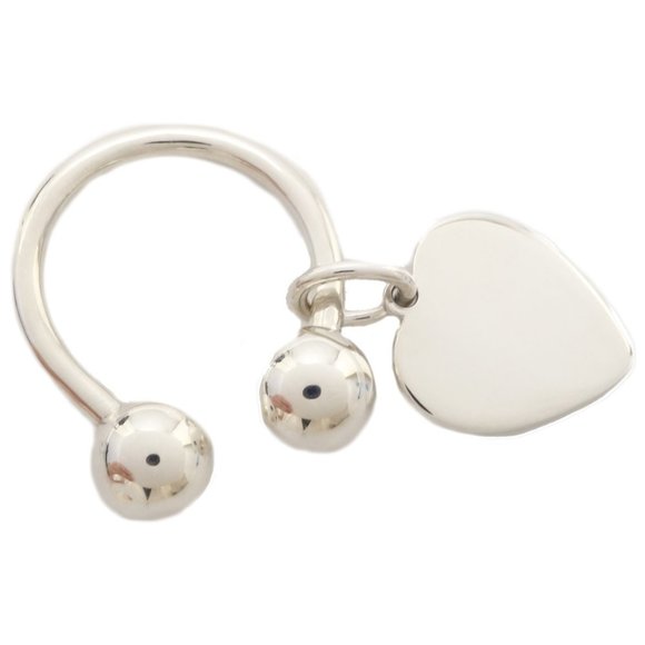 Tiffany TIFFANY&Co. Heart Tag Key Ring Silver 925 083217